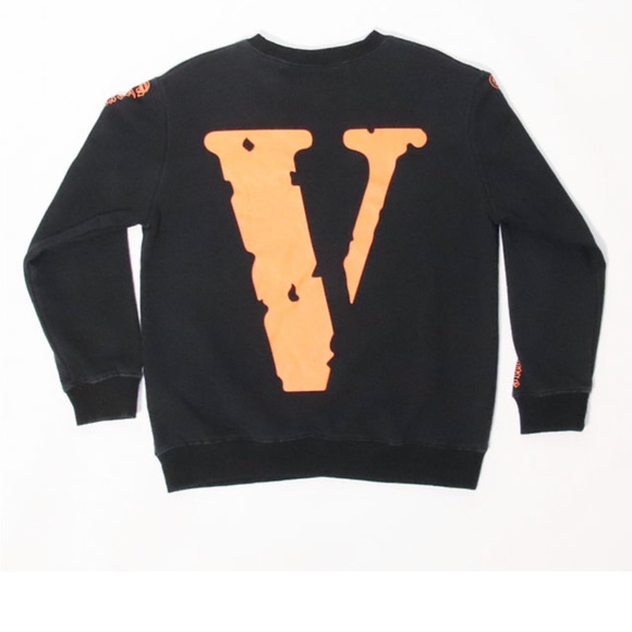 OFF WHITE x VLONE Every living creative dies alone Crewneck mens XS - Picture 4 of 15